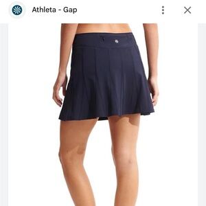 3 Athleta Wear About Skirt Skort Sz 4 Navy Blue